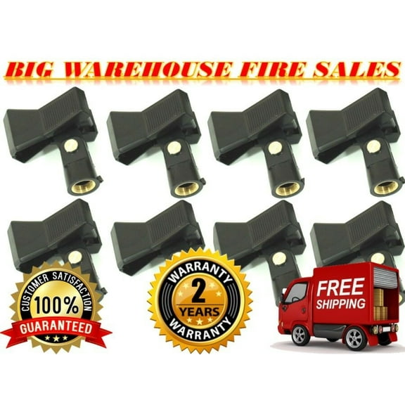 8 Hosa MHR-122 (Universal Spring Clip Mic Holder)