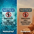 thumbnail image 5 of (2 Pack) Employees Only Beyond Sign, 5 of 7
