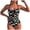 Multicolour, variant on Women's Swimwear One Piece Tummy Control Swimsuit Cheeky Tie Side Bathing Suit Gradient Color Print Bikini (Purple, XL)