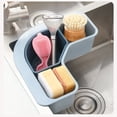 thumbnail image 3 of Kitchen Drainer Organizer Basket Leaking Basket Sink Side Shelf Fruit Kitchen Scraps Organizer, 3 of 4