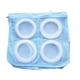 thumbnail image 1 of Bolsa de lavado de zapatos, secadora, organizador de ropa, malla, cremallera a prueba de herrumbre, bolsa protectora para zapatos, azul Noticed HA001521-01, 1 of 5