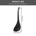 thumbnail image 2 of NICEXMAS 3Pcs Japanese Style Black Rice Noodles Spoons Large Deep Bowl for Soup Serving, 2 of 7