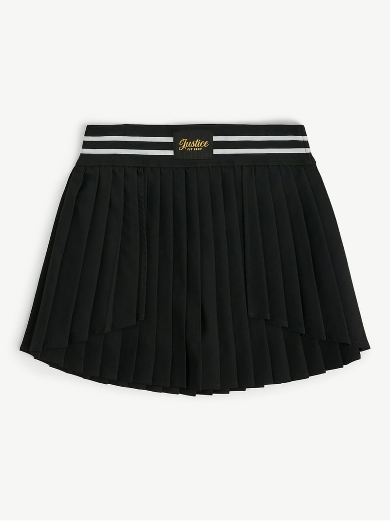 Justice Girls Pleated Active Skort, Sizes XS - XLP - Walmart.com