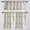 Grey, variant on Vines Embroidery Tier Curtains and Valance Set, 3 Panels Rod Pocket Cafe Kitchen Curtains for Small Windows, Light Filtering, 52 x 18 & 30 x 36