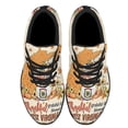thumbnail image 2 of Thanksgiving WeStVirginia Thankful Grateful And Blessed Halloween Pumpkin Fall Shoes Sneakers Black Size 4.5, 2 of 7
