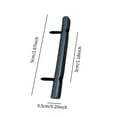 thumbnail image 7 of Kokiya Electric Guitar String Retainer Bar Luthier Tool Electric Guitar Accessories Black, 7 of 7