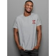 thumbnail image 2 of Vintage College Kansas T-Shirt Men -Image by Shutterstock, Male 3X-Large, 2 of 4