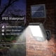 thumbnail image 1 of Luz de pared solar al aire libre Sensor de movimiento impermeable Lámpara de jardín al aire libre (C), 1 of 9