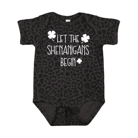 

Inktastic Let the Shenanigans Begin Gift Baby Boy or Baby Girl Bodysuit