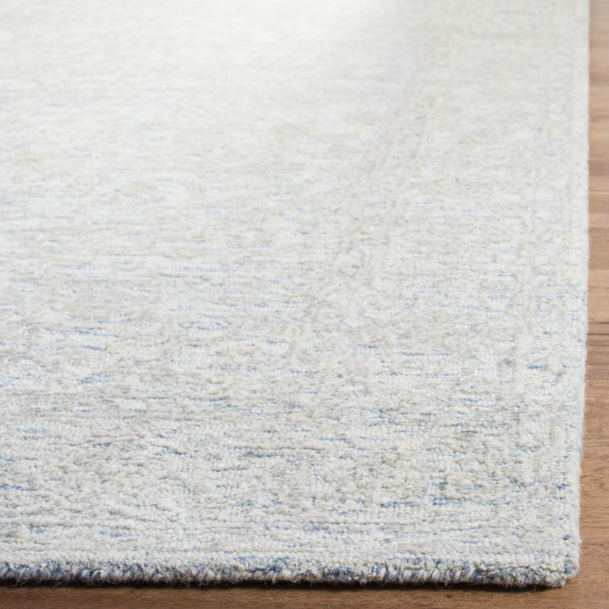 SAFAVIEH Glamour Evaline Abstract Area Rug, Blue/Ivory, 3' x 5'