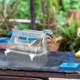 thumbnail image 4 of FONWILYO Splashproof Transparent Bird Water Dispenser for Cage Accessories with Easy Hanging Design, 4 of 8