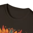 thumbnail image 3 of Woman in Head dress Unisex T-Shirt Boho Hippie Festival Native Inspired, 3 of 3