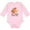 AD-Pink, variant on Aunt Loves Me Woodland Fox Boys or Girls Long Sleeve Baby Bodysuit