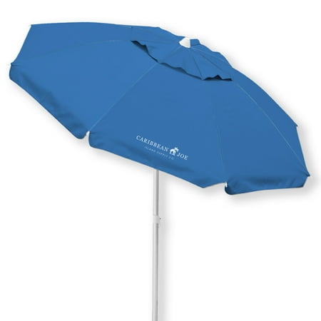 Caribbean Joe 6.5  Blue Octagon Beach Umbrellas