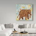 thumbnail image 3 of Trademark Fine Art 'Brown Elephant' Canvas Art by Kellie Day, 3 of 3