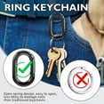 thumbnail image 5 of 1 Inch Compact Carabiner Clip Lightweight Aluminum Hook for Keychains Bags Gear Durable Versatile Climbing Accessory, 5 of 7