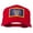 Red, variant on Utah State High Profile Patch Cap - Navy OSFM