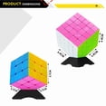 thumbnail image 2 of Speed Cube Bundle Afortunado 4 Cubos mágicos Sin pegatinas Sencillez, 2 of 3