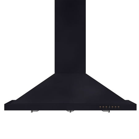 ZLINE - Designer Copper 36" Externally Vented Range Hood - Oil-Rubbed Bronze With Copper Accents