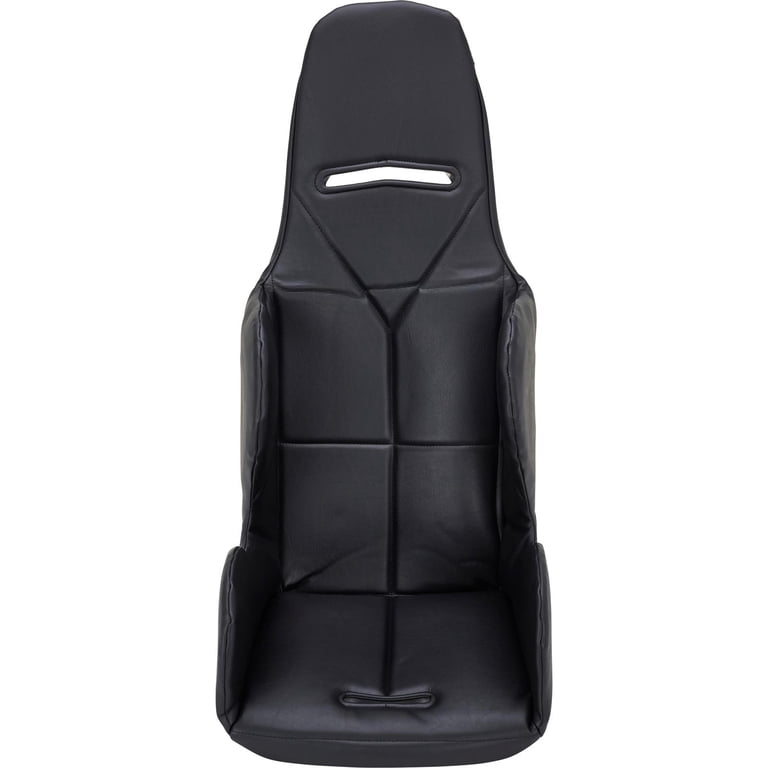 JEGS Aluminum Racing Seat - 18° Layback, 17" Hip Width, Tubular Rolled Edges (Precision Laser Cut & TIG Welded)