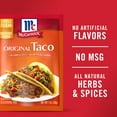 thumbnail image 4 of (24 pack) McCormick Original Taco Seasoning Mix, 1.0 oz Packet, 4 of 26