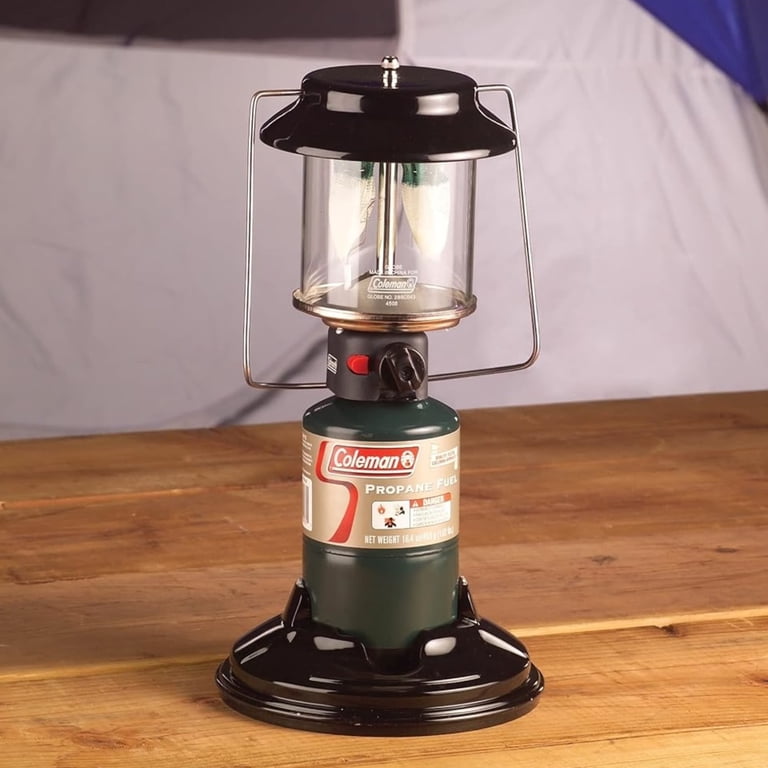 QuickPack 2-Mantle 1000 Lumen Propane Lantern with Carry Case