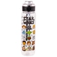 thumbnail image 1 of Botella de agua plateada con personajes de dibujos animados de Buffalo Star Wars, 1 litro, 1 of 5