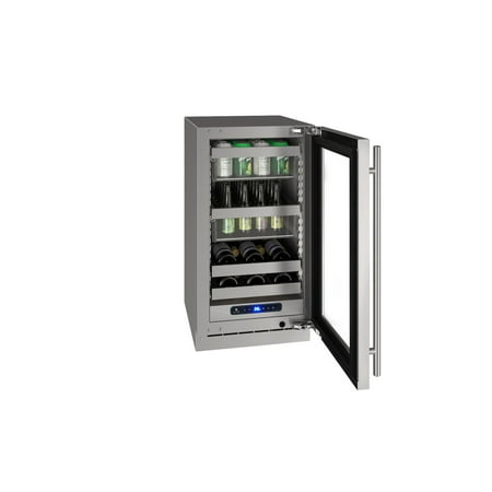 U-Line - 5 Class 10-Bottle Wine Refrigerator - Stainless steel