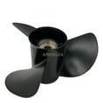 thumbnail image 4 of Boat Propeller 14.5x15 for Tohatsu Outboard 115-300HP Stainless Steel 15 Tooth OEM NO:HZY3-58130-T00 14 1/2x15, 4 of 4