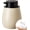 Beige-black Pump, variant on Qczoyp Ceramic Foaming Soap Dispenser, 14Oz Foam Hand Soap Dispenser with Black Pump,Refillable Lotion Soap Dispenser, Dish Soap Dispenser for Kitchen (Brown-Black Pump)