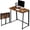 Rust, variant on CONCETTA Small Folding Desk 31.5", Space Saving Workstation, Portable Computer Table for Small Home Office & RV, Easy Set Up, Oak