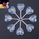 thumbnail image 5 of 50 pipetas de plástico en forma de corazón de 4 ml, adecuadas para chocolate, pasteles y fresas, 5 of 5