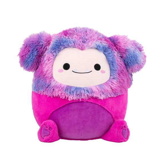 FuzzAMallows Original 16-Inch Plush - Woxie the Magenta Bigfoot - Ultrasoft Official Jazwares Plush