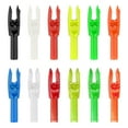 thumbnail image 1 of Archery Arrows Nocks 4.2mm, 12 Pack Plastic Insert Arrow Nocks for Hunting Shooting Recurve Bow, Multicolor, 1 of 7