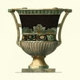 thumbnail image 3 of Giardini 12x12 Black Modern Framed Museum Art Print Titled - Crackled Large Giardini Urn I, 3 of 5