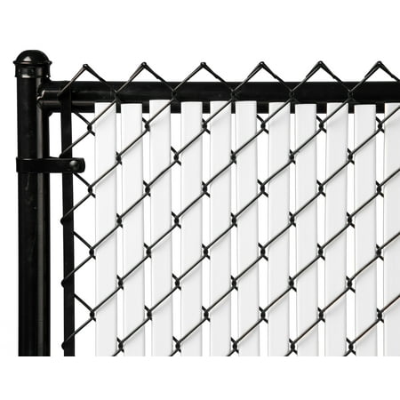 White 5ft Tube Slat for Chain Link Fence