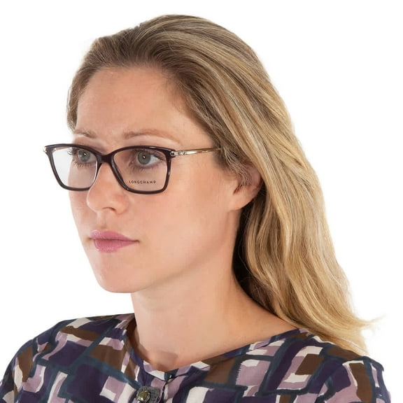 Longchamp Demo Rectangular Ladies Eyeglasses LO2621 204 53
