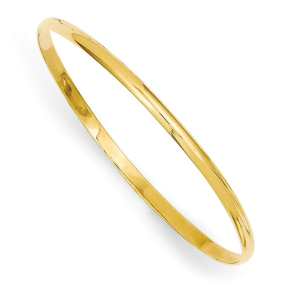 Beautiful 14k Slip-on Baby Bangle Bracelet