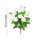thumbnail image 2 of Decoraciones para San Valentín, adornos para San Valentín, regalos para San Valentín, decoraciones navideñas, flores artificiales de azalea e impatiens de 5 cabezas, flores artificiales de plástico., 2 of 5