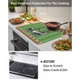thumbnail image 4 of Golf Club Pattern Stove Top Covers for Electric Stove, 28'x20'' Golf Grenn Lawn Brown Background Glass Ceramic Stove Cover Foldable Rubber Mat Heat Resistant Cooktop Protector for Kitchen, 4 of 8
