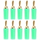 thumbnail image 5 of Conector tipo banana chapado en oro, 10 piezas J.10007 Conector tipo banana de latón de 2,5 mm Conector tipo banana Funcionalidad versátil NikouMX herramienta, 5 of 8