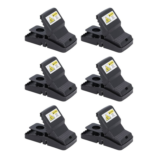 Trampas para ratones en interiores, 6 trampas para ratones, trampas para ratas de plástico para atrapasueños domésticos, claridad notable Jadeshay A