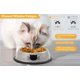 thumbnail image 5 of Cuencos de acero inoxidable para gatos Sonyaer, platos para comida y agua para gatos, cuencos apilables antideslizantes para mascotas, para gatos, gatitos, cachorros y perros pequeños, 5 of 7