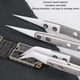 thumbnail image 4 of Pinzas de Pico de águila de Acero Inoxidable Juego de Pinzas ESD Juego de Pinzas Antiestáticas Juego de Pinzas Curvas No Magnéticas Kit de Pinzas Electrónicas para Joyería ANGGREK Otros, 4 of 8