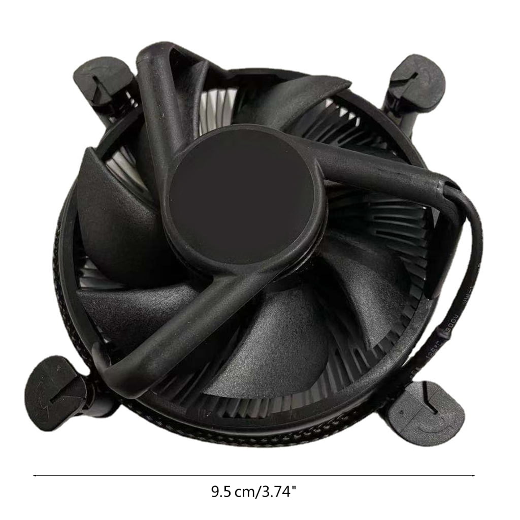 Zeiwohndc Small CPU Air Cooler for Intel LGA 1150/1151/1156 Low Noise Copper Heat Sink