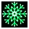 thumbnail image 1 of 40cm Multicolor LED Snowflake Pendant Light for Indoor Outdoor Holiday Decor, 1 of 5