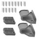 thumbnail image 4 of Piezas de repuesto para puerta retráctil Kit de montaje de accesorios Extensiones de puerta Mascotas Gris, 4 of 9