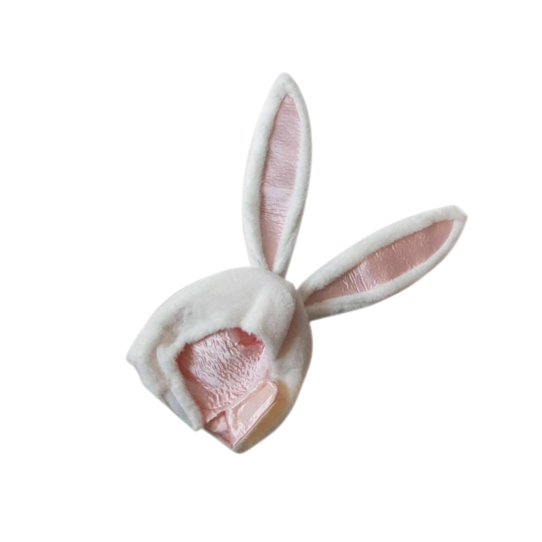 Shengyu Soft Rabbit Ear Hat Head Warmer Costume Christmas Party Halloween