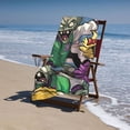 thumbnail image 6 of Plants vs Zombies Beach Towel, Microfiber Sand Free Bath Towel, Super Absorbent Towel, Quick Dry Large Lightweight Towels for Bath Swimming Pool Travel Sports Yoga 52x32 Inch, 6 of 9