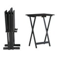 thumbnail image 1 of Monterra Dark Grey Tray Table Set, 1 of 8